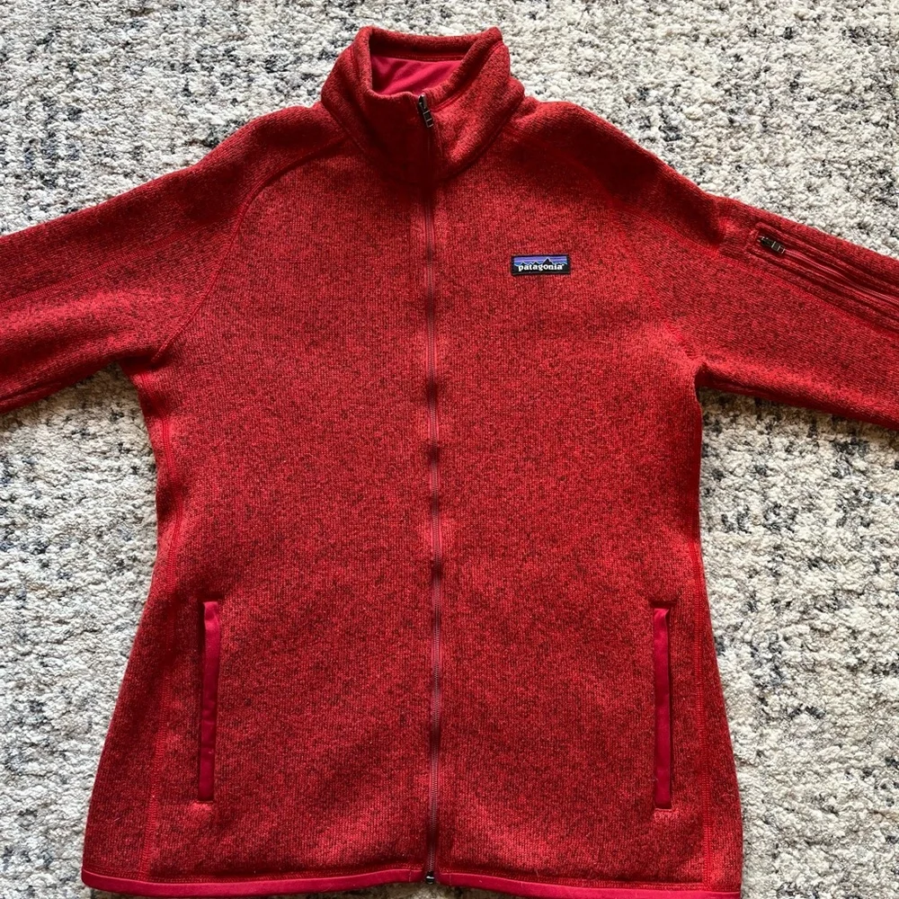 Patagonia Red Women's Sweater - Picture 1 of 5